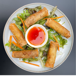 Vegetable spring rolls