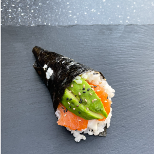 Salmon Cone Sushi