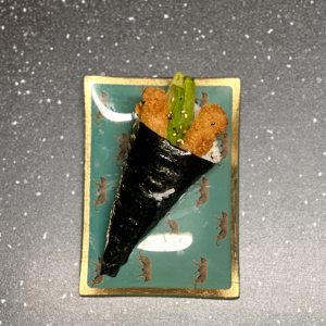 Prawn Tempura Cone Sushi